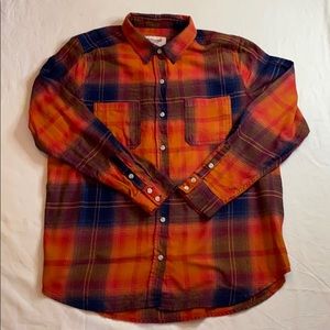 Mossimo Sunset Flannel Button-down XL